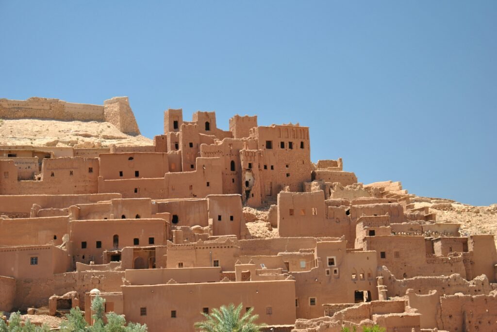 the Kasbah of BenHaddou